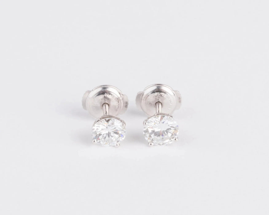 Boucles d'oreilles Boucles d'oreilles diamants taille moderne 58 Facettes