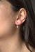 Ginette NY earrings Be Mine Solo Creole earrings Rose gold Diamond 58 Facettes 2595535CN