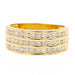 Ring 56 Band Ring Yellow Gold Diamond 58 Facettes 2303354CN
