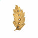 Brooch Mario Buccellati leaf gold and diamond brooch 58 Facettes