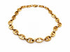 Necklace Navy mesh necklace Yellow gold 58 Facettes 1100241CD