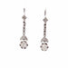 Earrings Diamond earrings in platinum 58 Facettes 25463dv