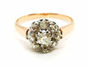 Ring 50 Art deco ring Rose gold Diamond 58 Facettes 1512560CN