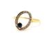 Bague 56 Bague Or jaune Saphir 58 Facettes 870456CD