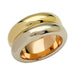 Ring 57 Poiray ring, "Symbol", three golds. 58 Facettes 31809