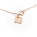 Collier Ginette NY Collier Mini Heart on Chain Or rose 58 Facettes 2203300CN