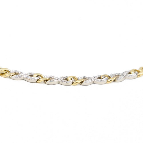 Collier Collier Infini Or jaune Diamant 58 Facettes 1800982CN