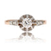 Ring 55 Old solitaire diamond ring 58 Facettes 23-371