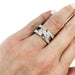 Ring 53 Chaumet ring, “Lien Ajouré”, white gold, diamonds. 58 Facettes 30991