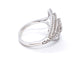 Bague 53 Djula Bague Or blanc Diamant 58 Facettes 00614CN