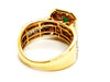 Bague 52 Bague Or jaune Emeraude 58 Facettes 1393412CN