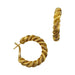 Earrings Poiray “Dune” earrings in yellow gold. 58 Facettes 31742