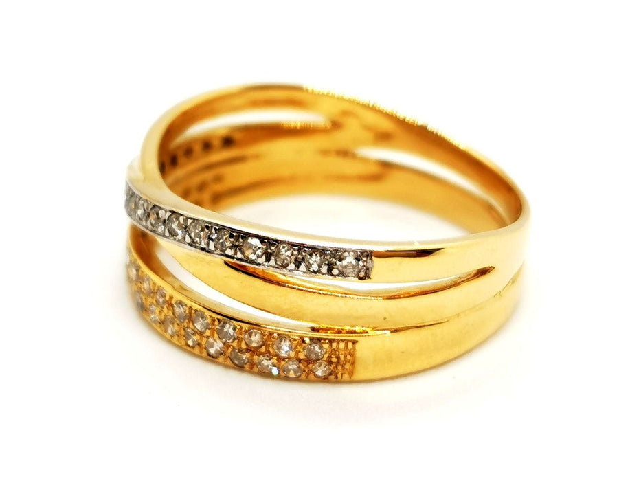 Bague 60 Bague Or jaune Diamant 58 Facettes 1292461CN