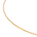 Necklace Cable link necklace Yellow gold 58 Facettes 2303217CN