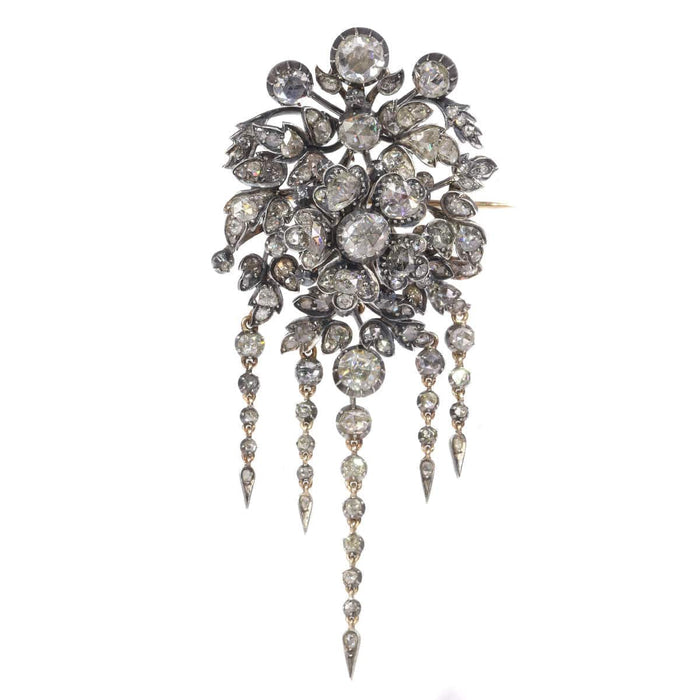 Broche Broche trembleuse, diamants 58 Facettes 21028-0240