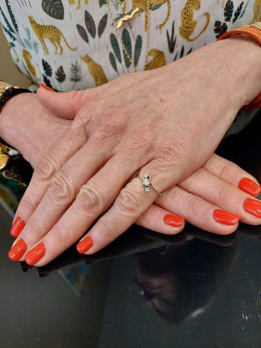 Bague BAGUE TRILOGIE DIAMANTS 58 Facettes 063751