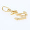 Pendentif Pendentif ancre de marine en or 58 Facettes 15-173A