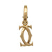 Cartier Pendant-Charm pendant, “Double C”, yellow gold. 58 Facettes 31744