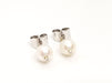 Earrings Stud earrings White gold Pearl 58 Facettes 812402CD