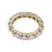 Ring 50 Alliance yellow gold, diamonds. 58 Facettes 32497