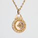 Pendant Old rose gold pendant and half fine pearls 58 Facettes CVP52