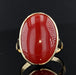 Ring 56 Old ring and its Japanese red coral 58 Facettes 21-547