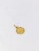 Augis Medal Pendant Yellow Gold Zodiac Sign Leo 58 Facettes J237