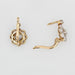 Earrings Old diamond flower earrings 58 Facettes 22-480