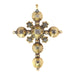 Pendant Cross pendant, gold and diamonds 58 Facettes 20237-0121