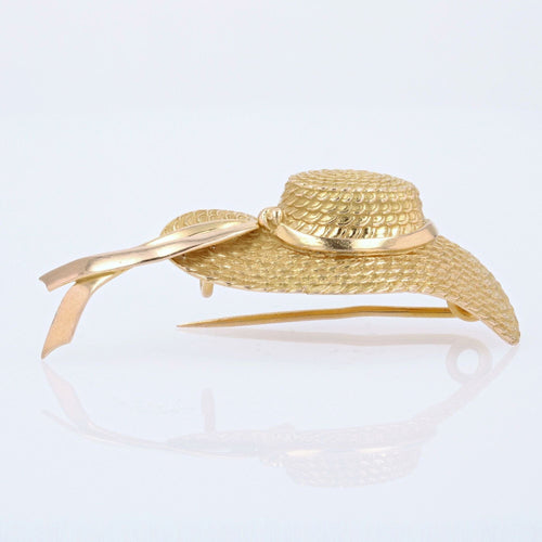 Broche Broche en or chapeau Kirby 58 Facettes 22-527