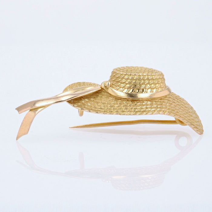 Broche Broche en or chapeau Kirby 58 Facettes 22-527