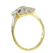 Ring 55 Art Deco Diamond Sapphire Engagement Ring 58 Facettes 23263-0558