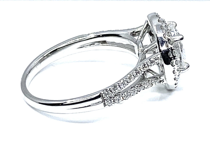 Bague 50 Bague diamant 0,97 carat couleur E 58 Facettes AB256