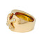 Bague 52 Bague Chaumet, "Liens" grand modèle, or jaune, diamants. 58 Facettes 31528