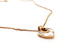 Bulgari Necklace Cuore Heart Necklace Pink gold Mother-of-pearl 58 Facettes 1244796CN