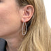 Earrings Messika earrings, "Gatsby", white gold, diamonds. 58 Facettes 31952