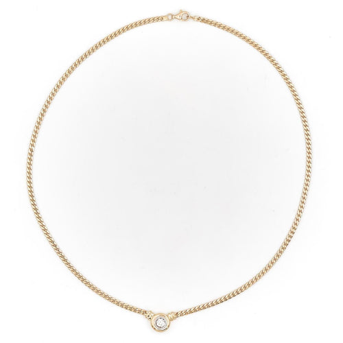 Collier Collier Pendentif Or jaune Diamant 58 Facettes 1916613CN