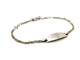 Bracelet Bracelet Gourmette Or blanc 58 Facettes 1152867CD
