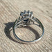 Ring 54 Marguerite sapphire diamond ring 58 Facettes 147