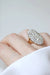 Bague 53 Bague marquise or jaune, diamants 58 Facettes