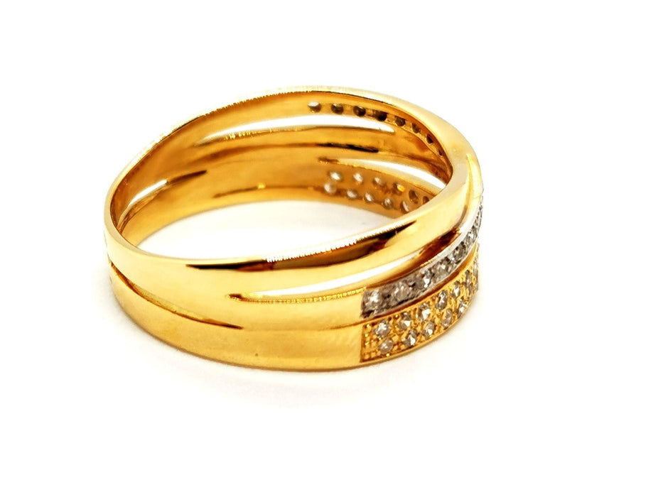 Bague 60 Bague Or jaune Diamant 58 Facettes 1292461CN