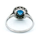 Ring 55.5 Platinum Sapphire Diamond Ring 58 Facettes BE68B24A4C894F3E8BE652F8855483A5