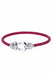 FRED Force 10 MM Bracelet in 750/1000 White Gold 58 Facettes 62338-58280
