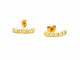 Boucles d'oreilles Boucles d'oreilles Or jaune Diamant 58 Facettes 06433CD