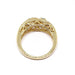 Bague Bague lien en Or jaune, aigues marine & diamants 58 Facettes