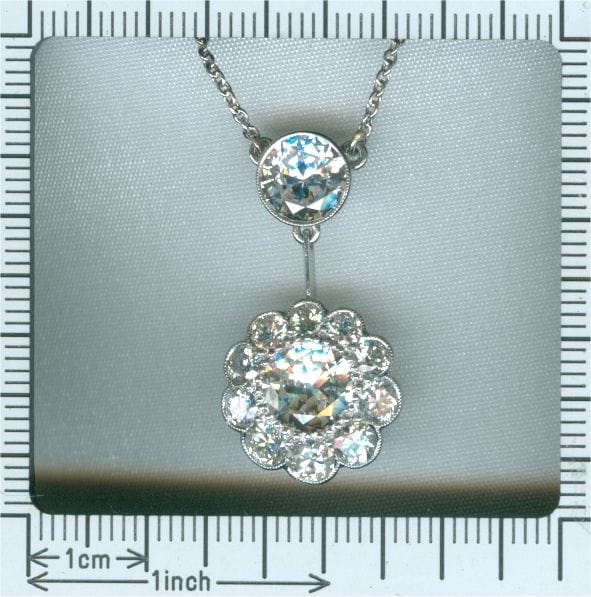 Collier Diamond pendant 58 Facettes 19312-0104