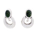 Earrings Boucheron earrings, “Ludivine”, white gold, green tourmaline. 58 Facettes 32980