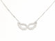 Collier Collier Aile d'ange Or blanc Diamant 58 Facettes 579302RV