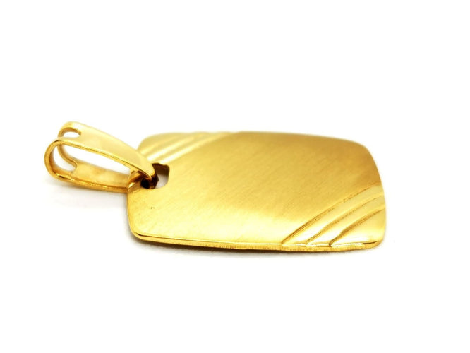 Pendentif Pendentif Plaque Or jaune 58 Facettes 1145873CD