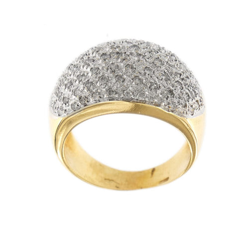 Bague 57 Bague bandeau diamants 58 Facettes 18828